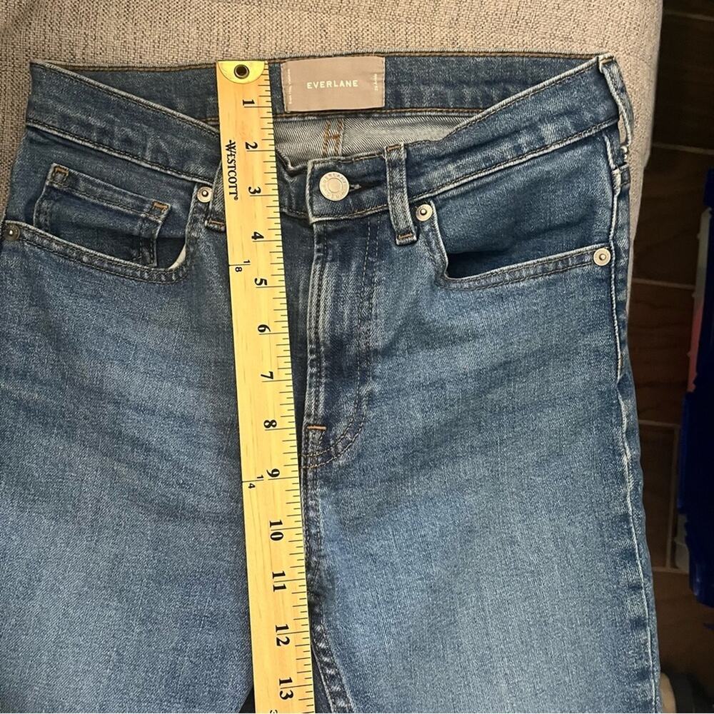 Everlane High Rise women's blue Jeans size 26 Ankle - Picture 6 of 6